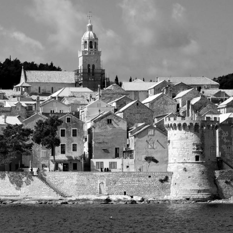 White House Apartments Korcula Town Bagian luar foto