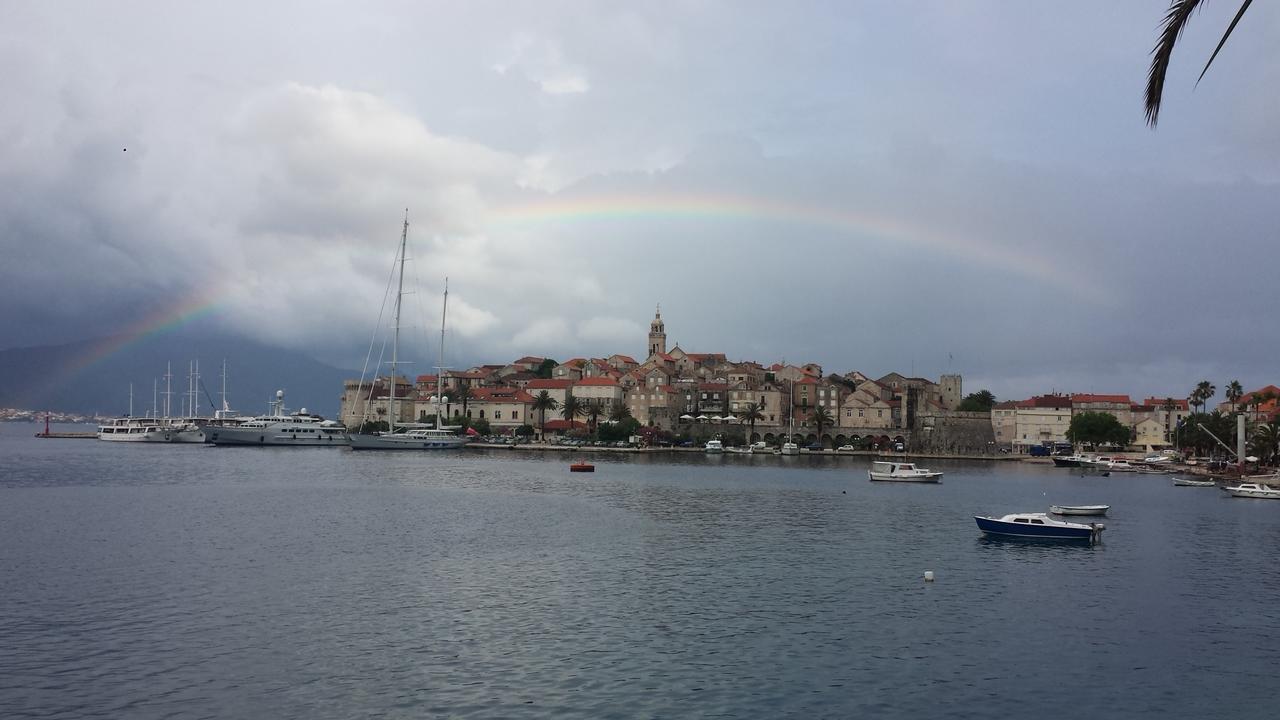 White House Apartments Korcula Town Bagian luar foto